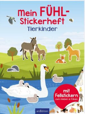 Mein Fühl-Stickerheft – Tierkinder