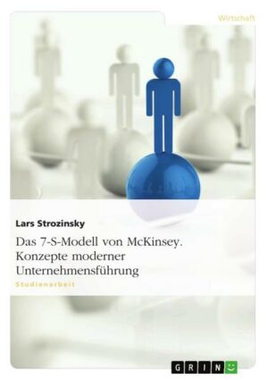 Das 7-S-Modell von McKinsey. Konzepte moderner Unternehmensführung