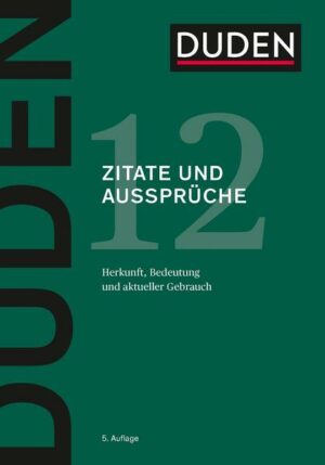 Duden – Zitate und Aussprüche