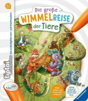 Tiptoi® Die große Wimmelreise der Tiere