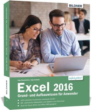 Excel 2016 Grund- und Aufbauwissen für Anwender