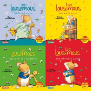 Maxi-Pixi-4er-Set 27: Neues von Leo Lausemaus (4x1 Exemplar)