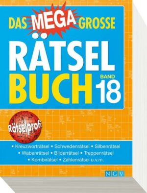 Das megagroße Rätselbuch Band 18