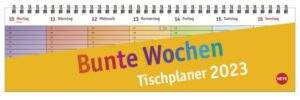 Bunte Wochen Wochenquerplaner 2023