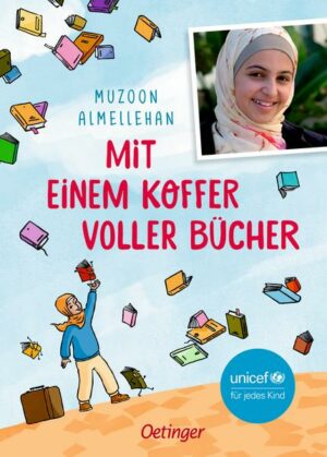 Mit einem Koffer voller Bücher