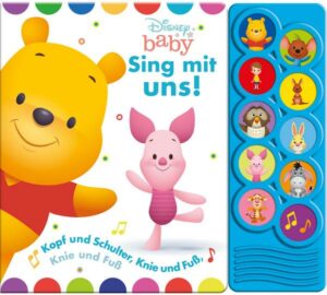Disney Baby: Sing mit uns! - Interaktives Pappbilderbuch mit 10 lustigen Geräuschen