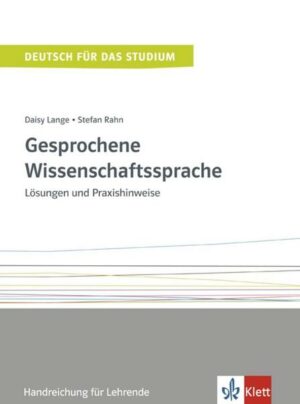 Mündliche Wissenschaftssprache