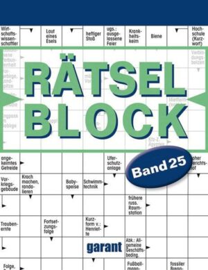 Rätselblock Band 25