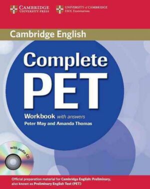 Complete Pet Workbook with Answers with Audio CD [With CD]