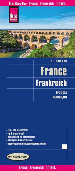 Reise Know-How Landkarte Frankreich / France (1:1.000.000)