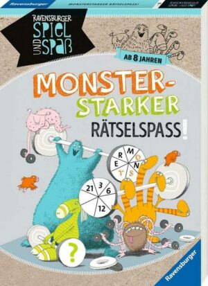 Monsterstarker Rätsel-Spaß ab 8 Jahren