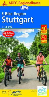 ADFC-Regionalkarte E-Bike-Region Stuttgart