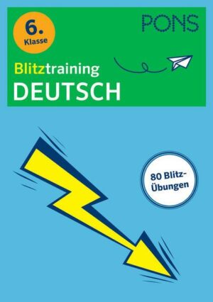 PONS Blitztraining Deutsch 6. Klasse