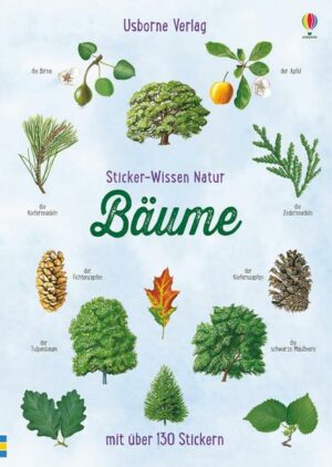 Sticker-Wissen Natur: Bäume