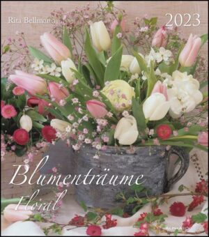 Blumenträume 2023 - Foto-Kalender - Wand-Kalender - 30x34 - Blumen-Traum