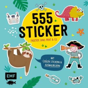 555 Sticker – Faultier
