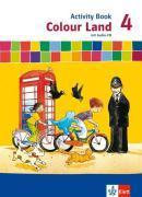 Colour Land 4. Activity Book mit Audio-CD. 4. Schuljahr. Neubearbeitung