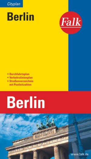 Falk Cityplan Berlin 1 : 25 000 - 1 : 32 000