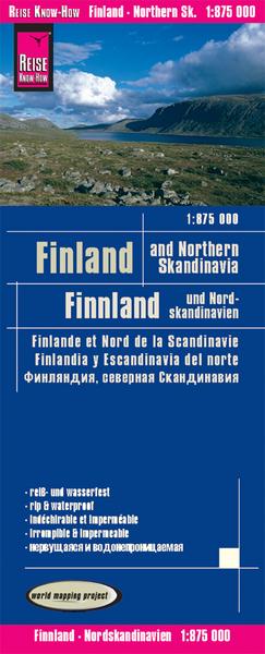 Reise Know-How Landkarte Finnland und Nordskandinavien / Finland and Northern Scandinavia (1:875.000)