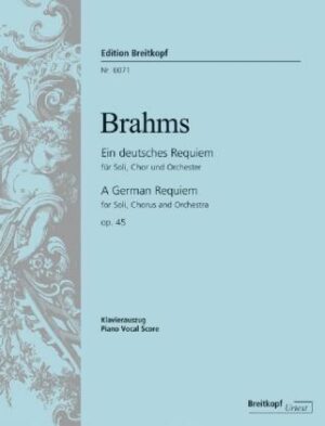 Ein Deutsches Requiem op.45