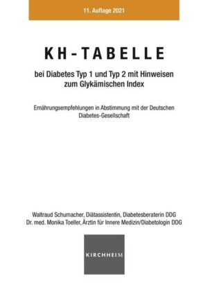 KH-Tabelle für Diabetiker