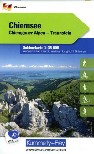 Chiemsee Nr. 07 Outdoorkarte Deutschland 1:35 000