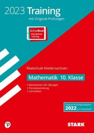 STARK Original-Prüfungen und Training Abschlussprüfung Realschule 2023 - Mathematik - Niedersachsen
