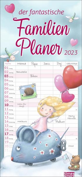 Times&more Zauberwesen Familienplaner 2023