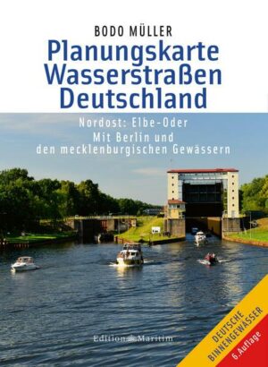 Planungskarte Wasserstraßen Deutschland Nordost