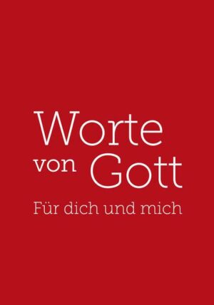 Worte von Gott - Für dich und mich
