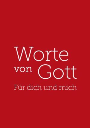 Worte von Gott - Für dich und mich