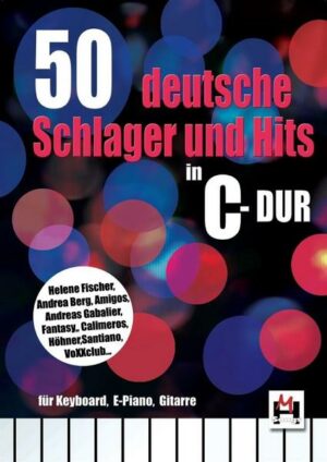 50 deutsche Schlager und Hits in C-Dur