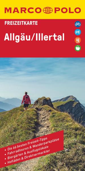 MARCO POLO Freizeitkarte Deutschland Blatt 42 Allgäu