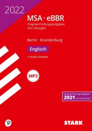 STARK Original-Prüfungen MSA/eBBR 2022 - Englisch - Berlin/Brandenburg