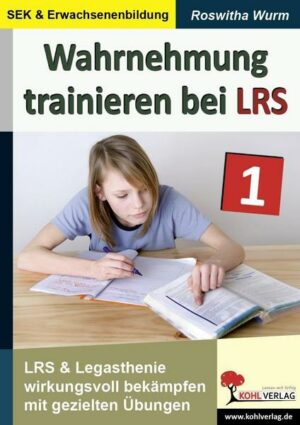 Wahrnehmung trainieren bei LRS