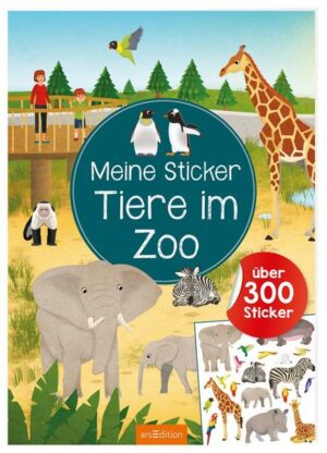 Meine Sticker – Tiere im Zoo