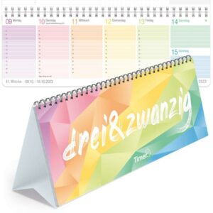 Tischkalender 2023 [Rainbow] mit Aufsteller