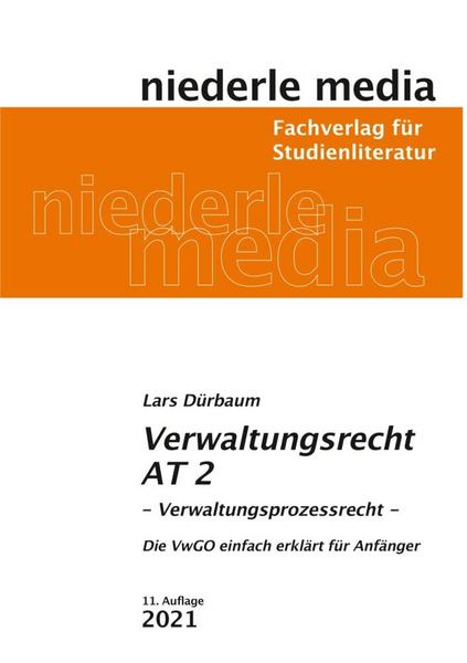 Verwaltungsrecht AT 2 - VwGO - 2021