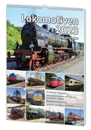 Wochenkalender Lokomotiven 2023