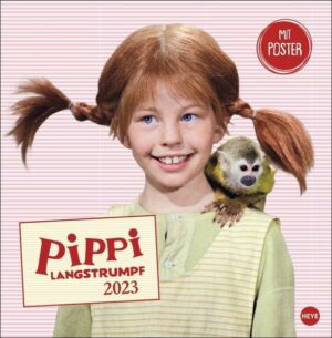 Pippi Langstrumpf Broschurkalender 2023