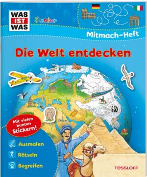 WAS IST WAS Junior Mitmach-Heft Die Welt entdecken
