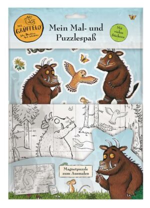 Der Grüffelo: Mein Mal- und Puzzlespaß