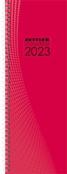 Vormerkbuch rot 2023 - Bürokalender 10