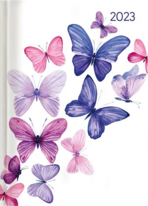 Ladytimer Butterfly 2023 - Schmetterling - Taschenkalender A6 (10