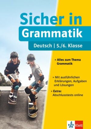 Klett Sicher in Deutsch Grammatik 5./6. Klasse