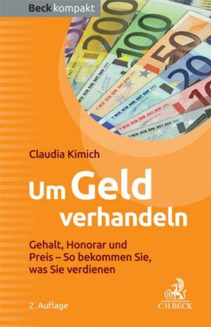 Um Geld verhandeln