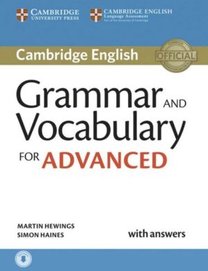 Grammar and Vocabulary for Advanced