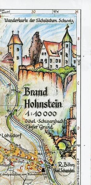 Brand Hohnstein 1 : 10 000