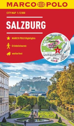 MARCO POLO Cityplan Salzburg 1:12 000