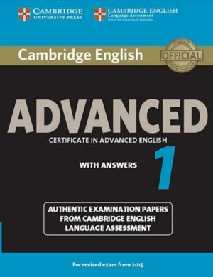 Cambridge English Advanced 1 for updated exam